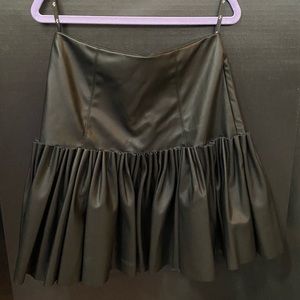 Aje Lilou Ruffle Hem Mini Skirt. US Women Size 2 (Aus Size 6).